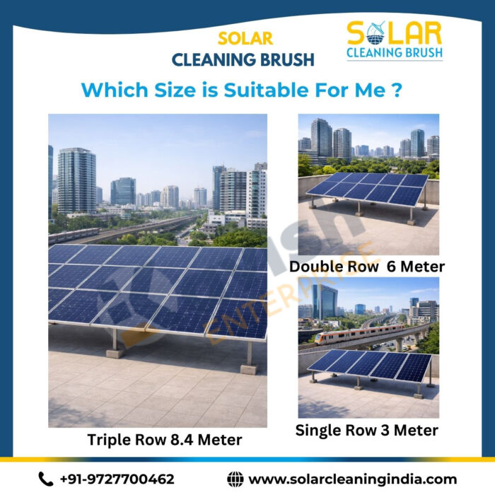 Solar Panel Cleaning Brush