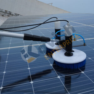 Motorized Solar Panel Cleaning Brush