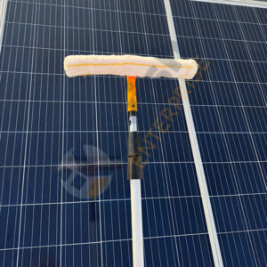 Solar Cleaning Mop with Microfiber Cloth & Wiper